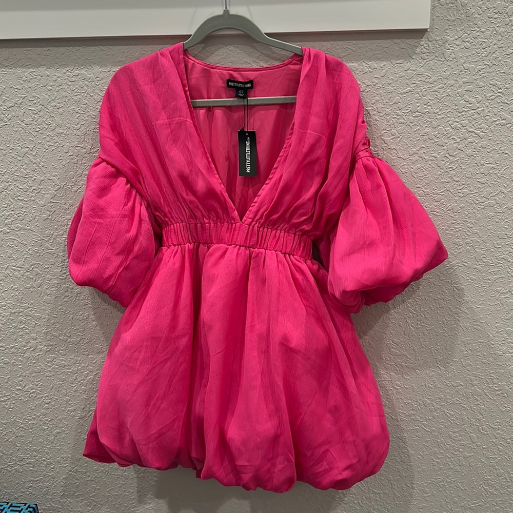 Pretty little thing pink dress